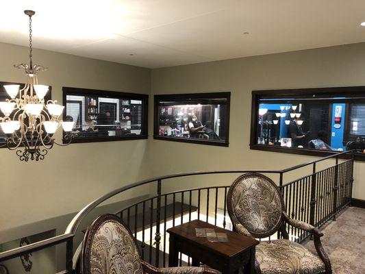 Inside a few of the suites!!