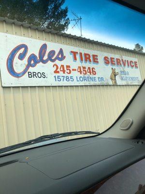 Very happy with service at coles alignment service