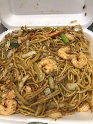 Shrimp lomein