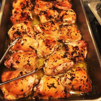 Lemon Herb Chicken Thighs