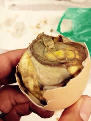 Mahalo to Jimmy's. We tried two other places before we found it here. #balut #sarap