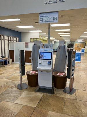 Easy check in kiosk