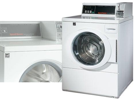 Hello Property Owners ! We carry Coin-Operated Washers and Dryers .