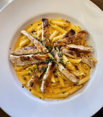 Penne Alla Vodka with Chicken.