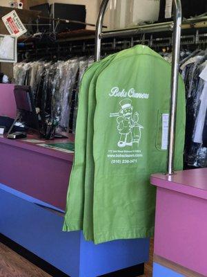 Ask for a free reusable Bob's Cleaners garment bag and get 10% off your first order.