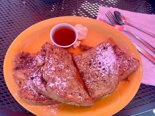 French toast is a large serving very yummy 4/10/22