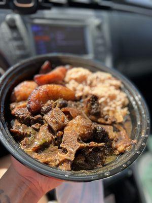 Beef Oxtails Plate