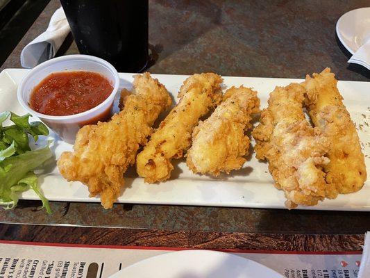 Giant Mozzarella sticks