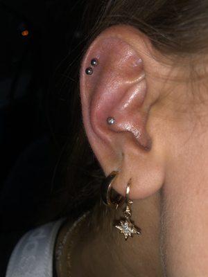 Double helix + conch