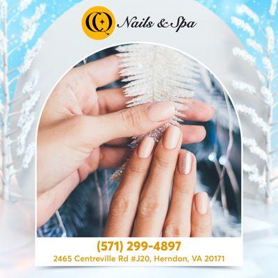 Elevate your holiday look with our enchanting nail art designs!
Book now for stylish nails that complement any occasion!