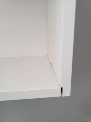 Damage to cabinet