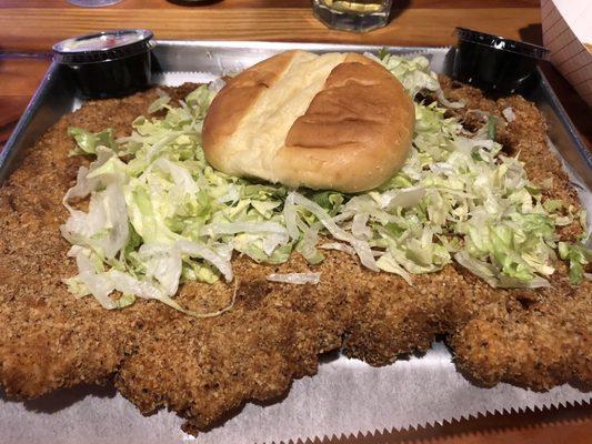 Breaded Pork Tenderloin - the big one