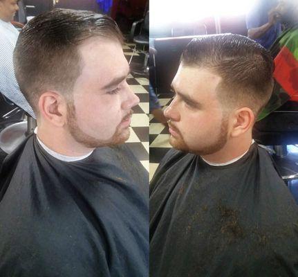 One of our clients before and after. Ask for Twon.