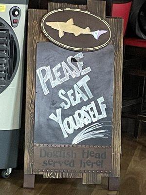 Please seat yourself