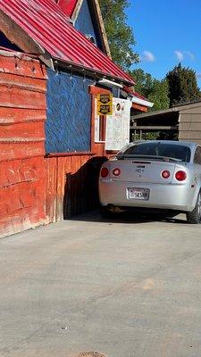 Drive thru ordering