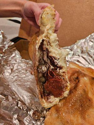 Meat Lover's Calzone