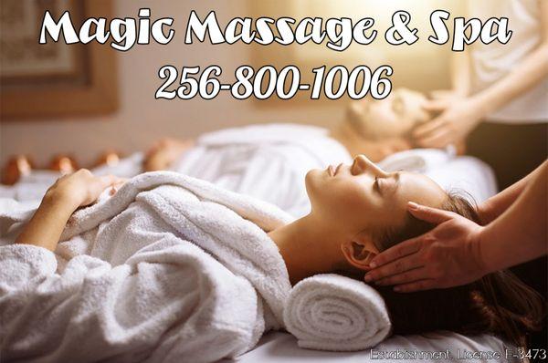 Couple Custom Body Massage Special
Choice of Swedish, Deep Tissue or Combination
Luxury Oil   Hot Stone Treatment