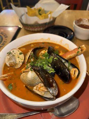 Seafood soup