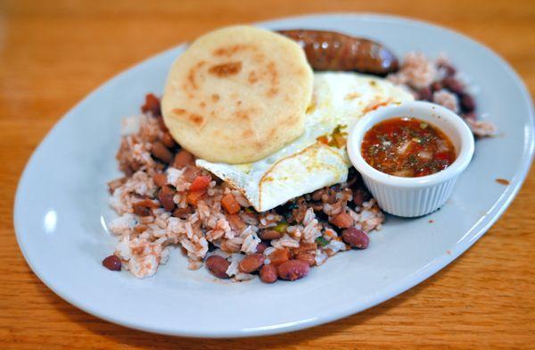 Colombian breakfast--my personal favorite