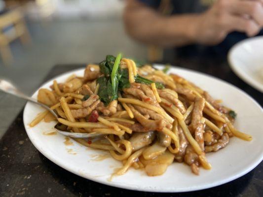 Pork with garlic sauce