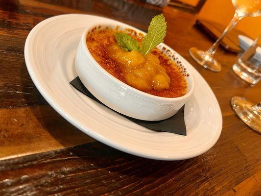 Mango Creme Brûlée