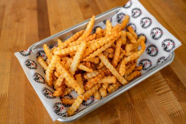 crinkle cut fries