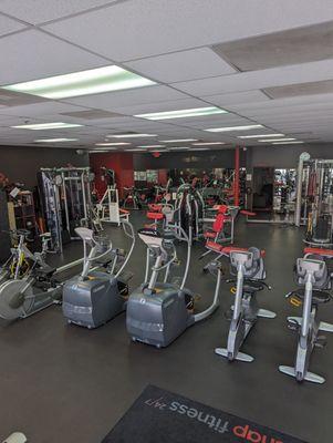 View of Cardio and Machines