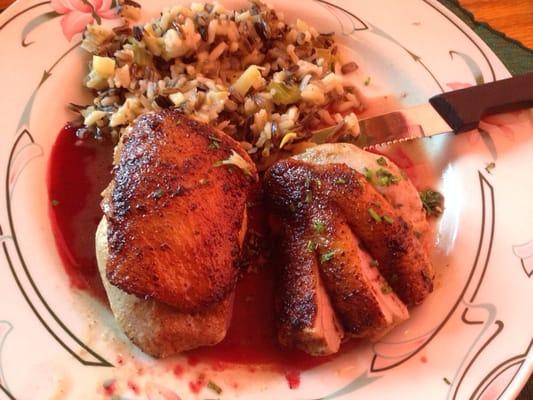 Seasonal Special: two piece Duck Breast