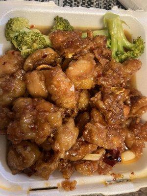 Orange chicken