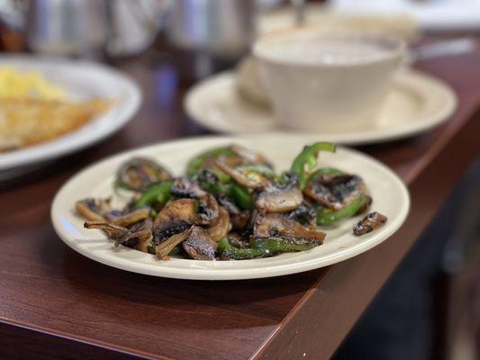 Mushroom jalapeño side