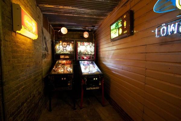 4 Pinball machines!