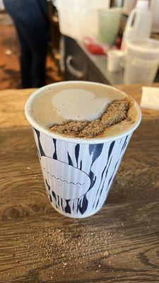 purely elizabeth x maman chocolate chip cookie granola Latte