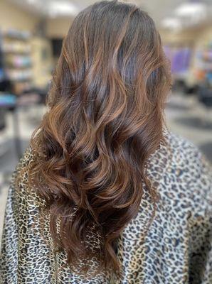 Dimensional brunette