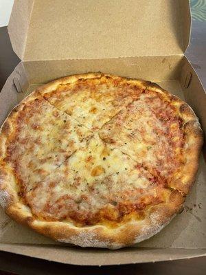 Personal cheese pizza