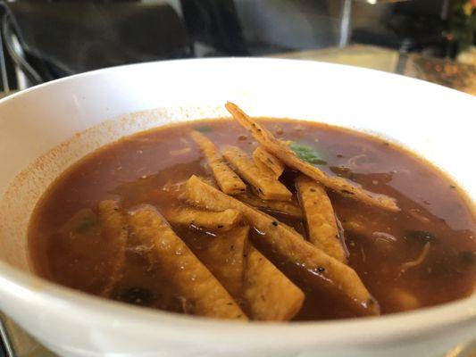 Chicken tortilla soup