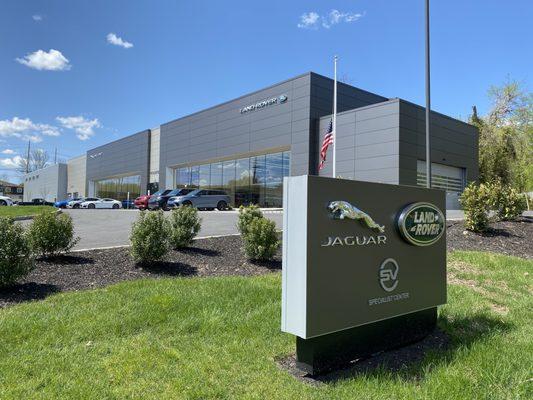 Welcome to our new Jaguar Land Rover Princeton Showroom