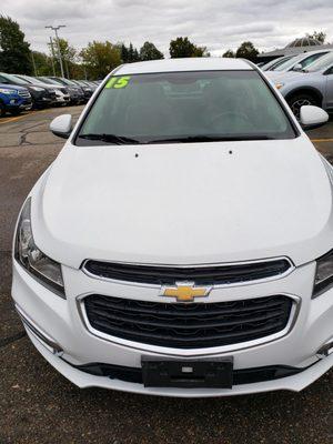 2015 Cruze that I test drove. Hard seats and lots of road noise.