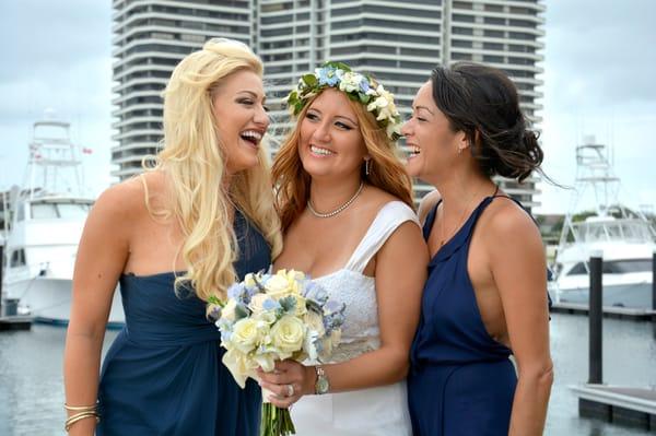 #palmbeachwedding #bridesmaids