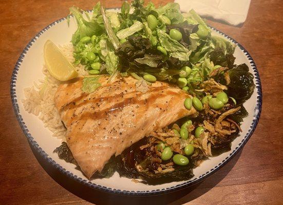 Sesame-Soy Salmon* Bowl