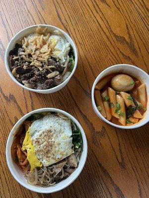 Bibimbap, gable rice & more