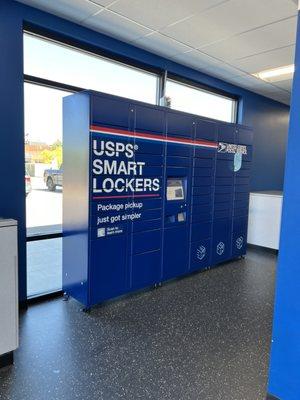 Smart lockers available Sept 2024