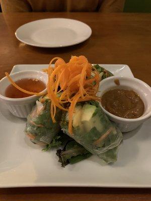 Mango Spring Rolls