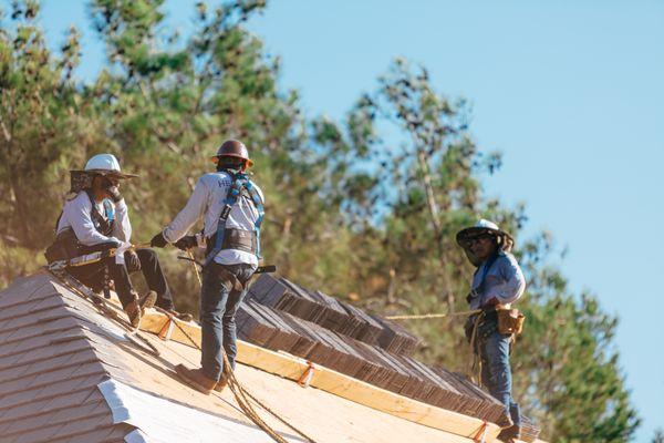 Roof Installation by Hexagon Roofing. roofing companies in Pasadena, CA roofing contractor, roof repair in pacific palisades, CA