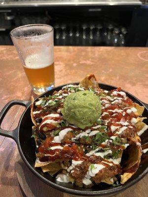 Pork pulled nachos