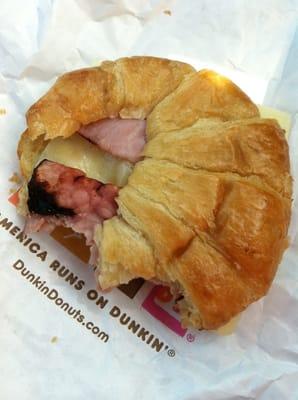 #12 ham sandwich on a croissant