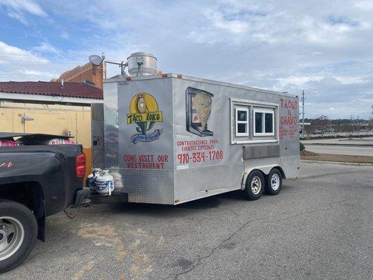 Taco Loko food trailer