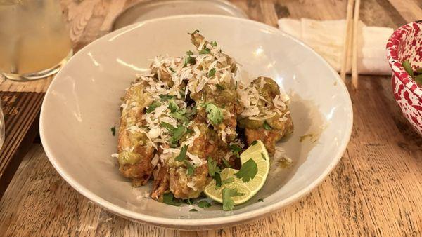 Thai Green Curry Wings