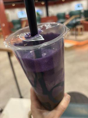 Ube cold foam Vietnamese coffee