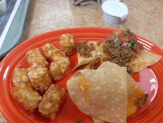 Nachos and tater tots