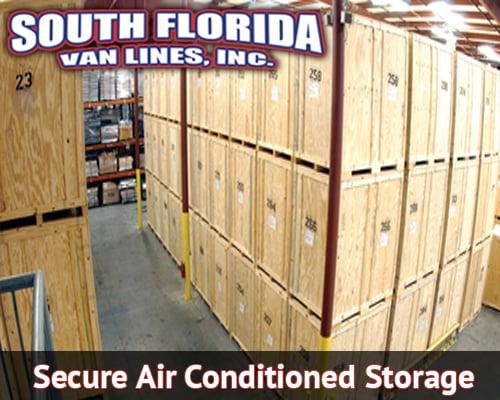 Secure Air Conditioned Storage